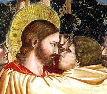 El beso, señal de amistad, sirvió a Judas para sellar su traición