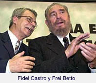 Castro y Frei Betto