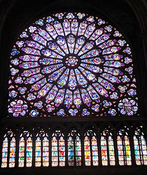 Rosásea de la Catedral de Notre Dame de París