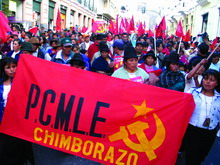 El Partido comunista ecuatoriano colabora eficazmente en la desestabilización del país andino