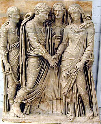 El matrimonio fue siempre la base de todas las civilizaciones, como la cultura romana. Razones de la Indisolubilidad del matrimonio