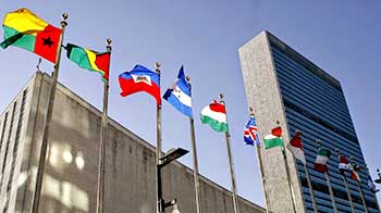 La ONU es un primer ensayo de gobierno mundial fundiendo todas las razas y pueblos