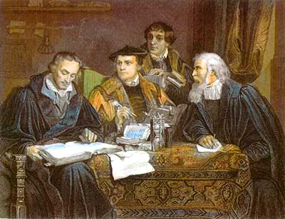 Lutero y otros heresiarcas